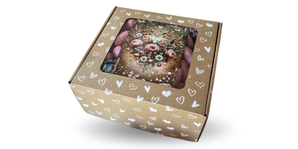 pakowanie na prezent świecy