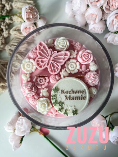 DUŻA ŚWIECA KOCHANEJ MAMIE
