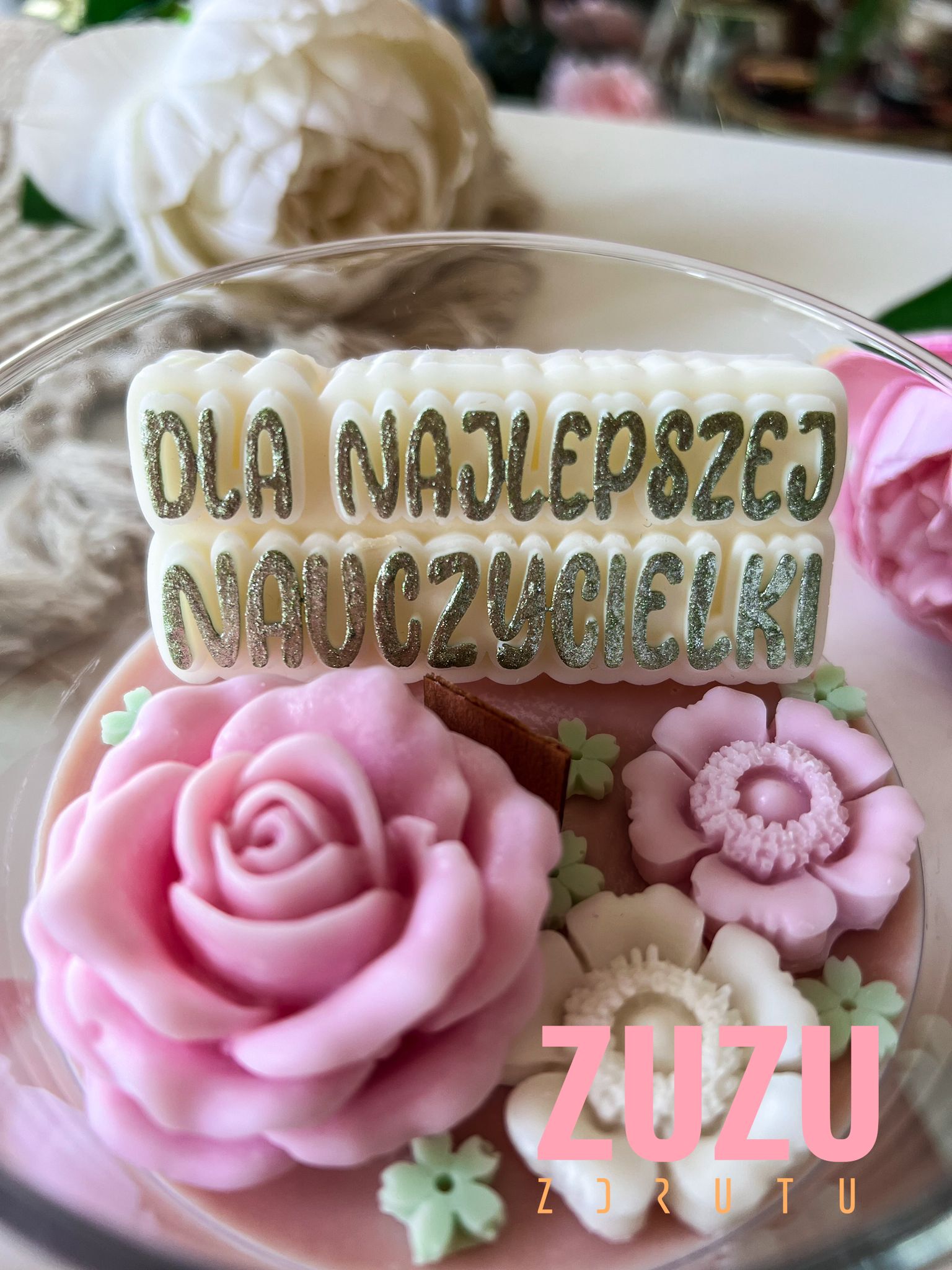 MAŁA ŚWIECA DLA NAUCZYCIELKI