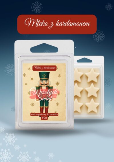 Wosk zapachowy mleko z kardamonem