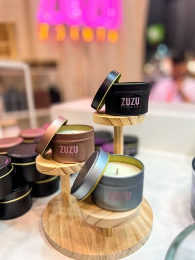 zestaw 3 świec w puszce