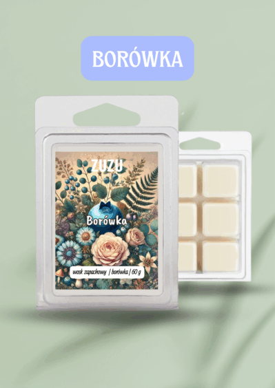 Wosk zapachowy borówka
