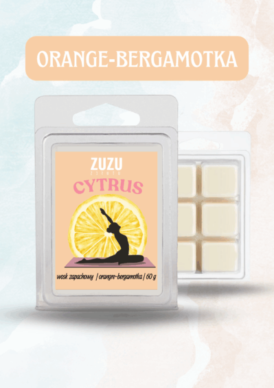 Wosk zapachowy orange bergamotka