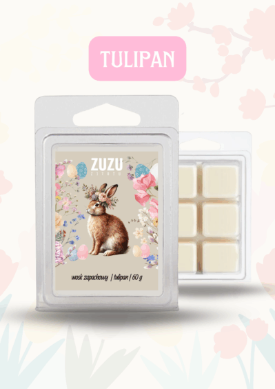 Wosk zapachowy tulipan do kominka