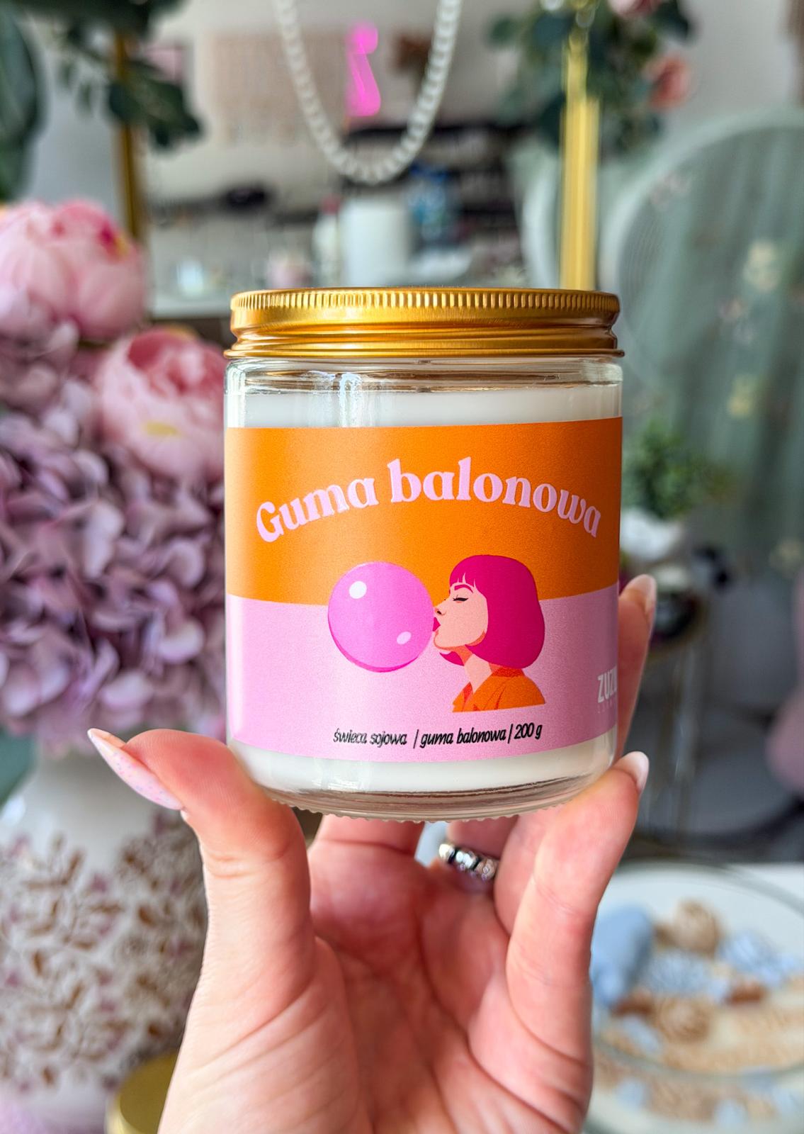 ŚWIECA GUMA BALONOWA