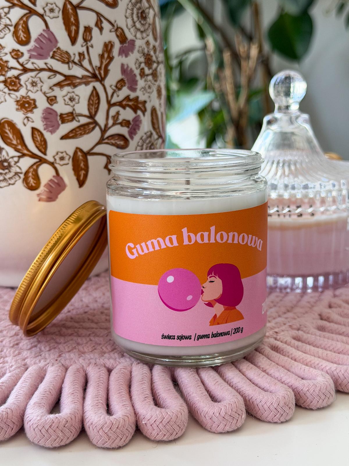 ŚWIECA GUMA BALONOWA