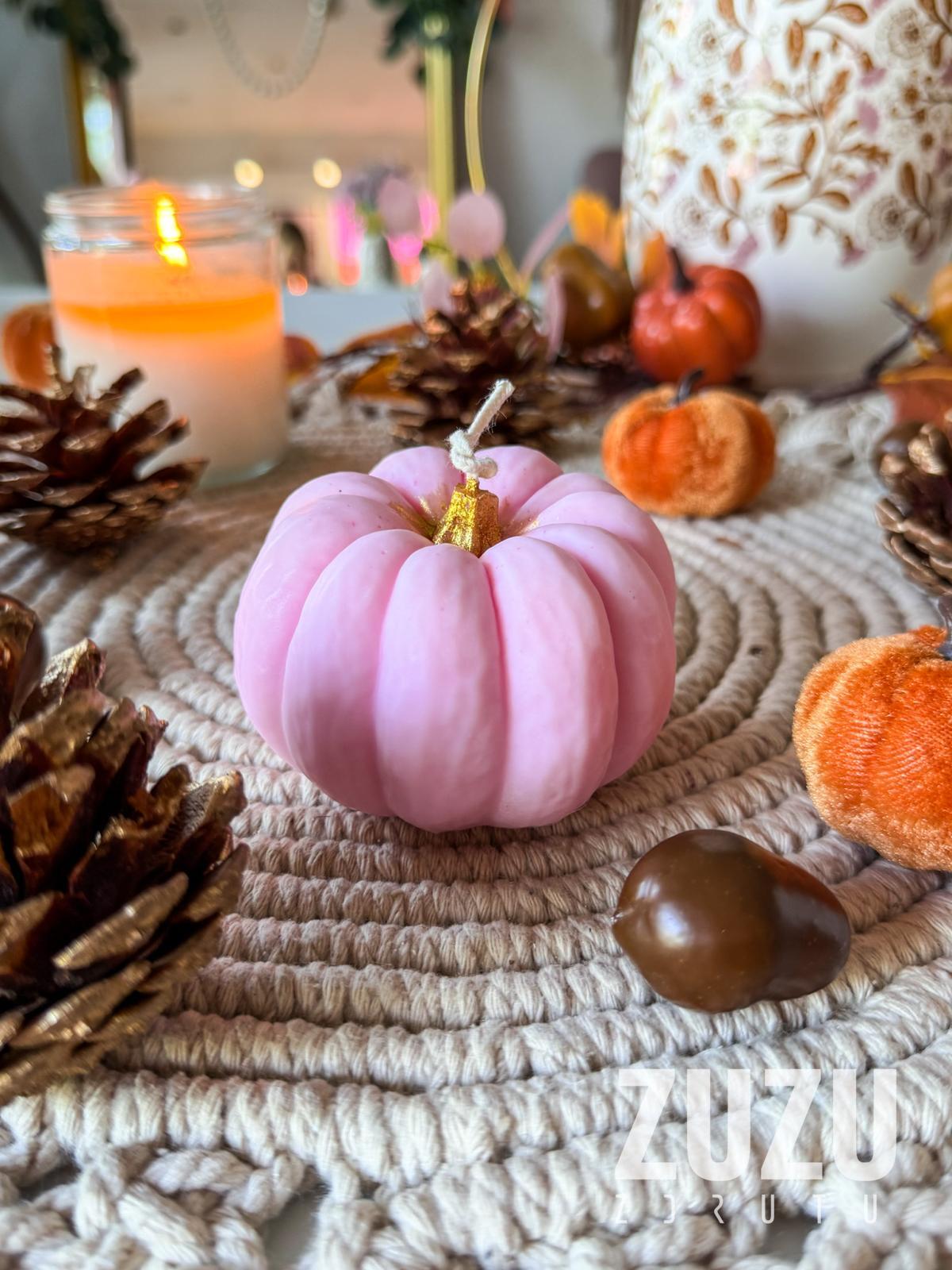 świeca sojowa dynie