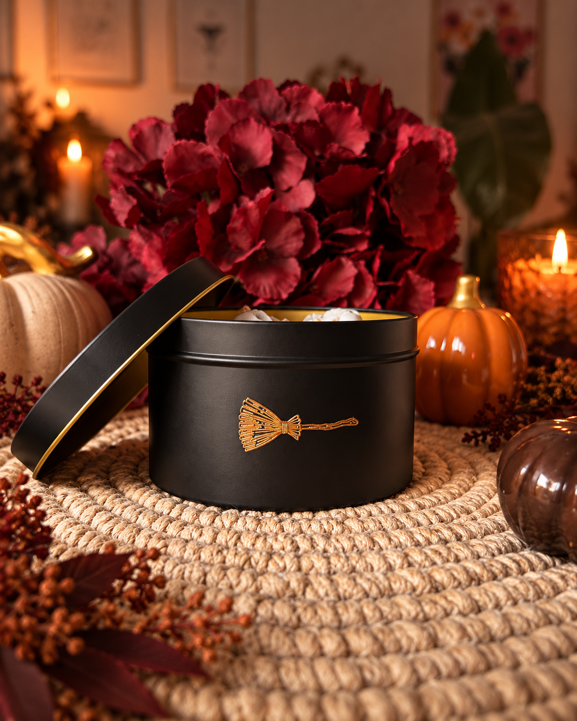 Świeca sojowa Witches